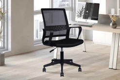 Rousseau Bürostuhl Dylan - 54x60x90cm - mit Rollen - verstellbar -
