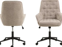 Emob Bürostuhl Erik - 60x67x105cm - verstellbar - Stoff