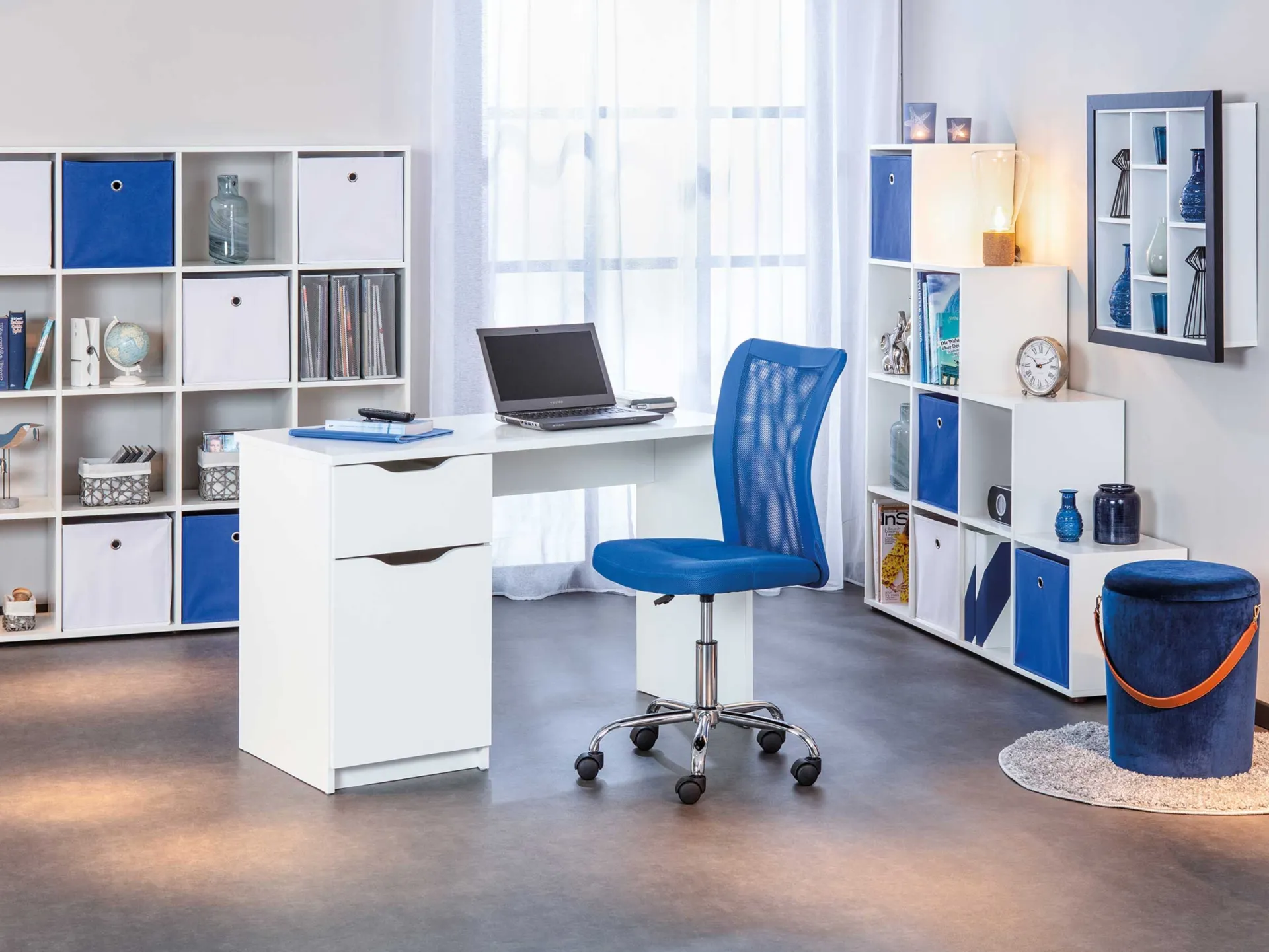 Kinder Interlink Bürostuhl Eva ohne Armlehne -