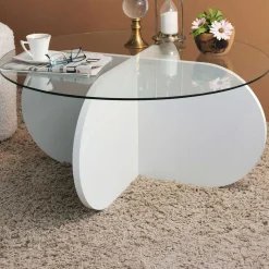 Emob Bubble CT Couchtisch | GEHÄRTETES GLAS |