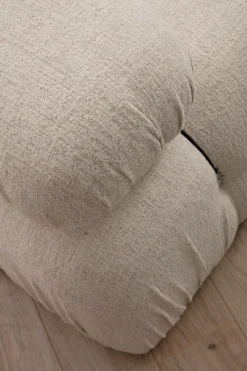Emob Bubble Ecksofa | BUCHENHOLZ / SPANPLATTE | Creme