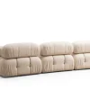 Emob Bubble 3-Sitzer-Sofa | BUCHENHOLZ / SPANPLATTE | Creme