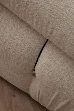 Emob Bubble 3-Sitzer-Sofa | BUCHENHOLZ / SPANPLATTE | Creme