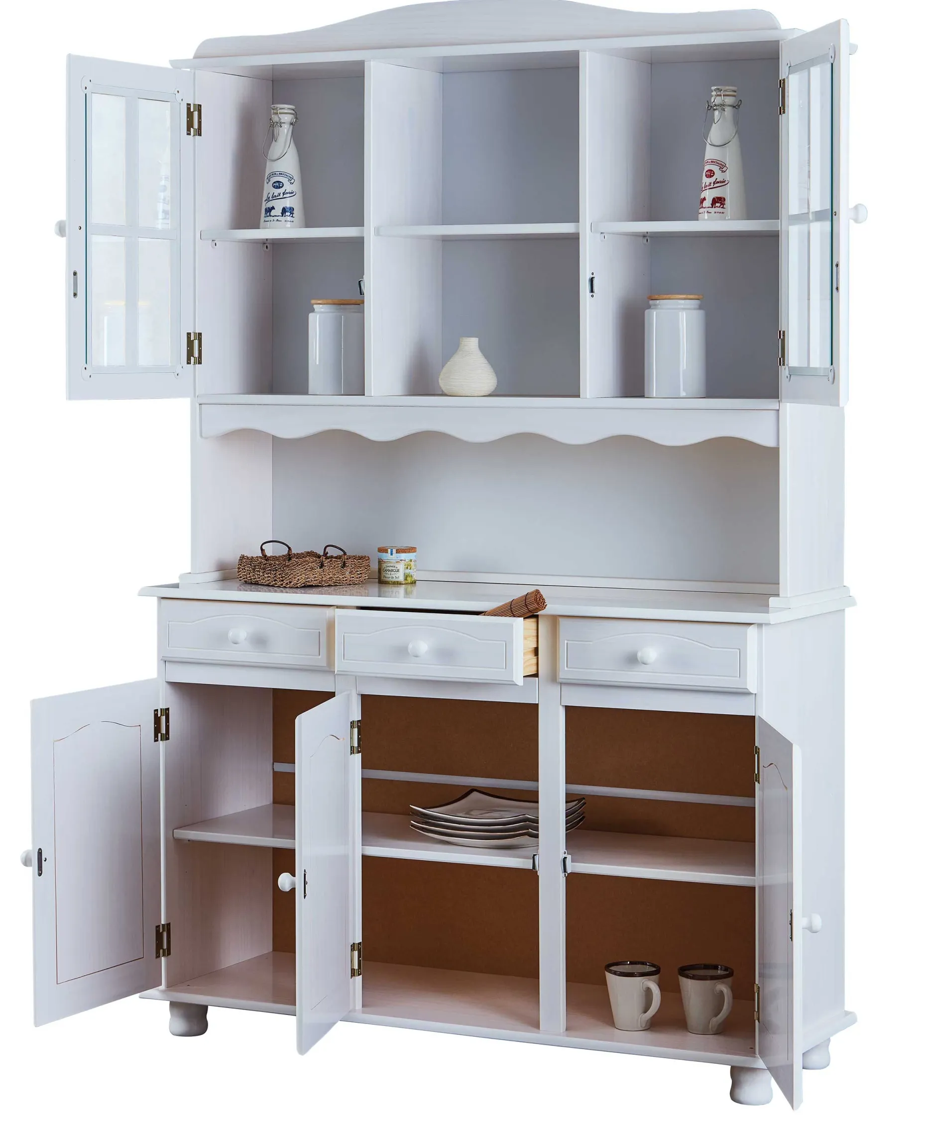 Buffetschrank Abaco - weiß