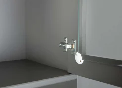 Buffetschrank Cerci 90cm mit 4 Türen und 2 Schubladen - grau