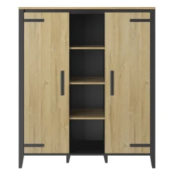 Buffetschrank Cork | 136 x 45 x 160 cm | Gold Oak Design