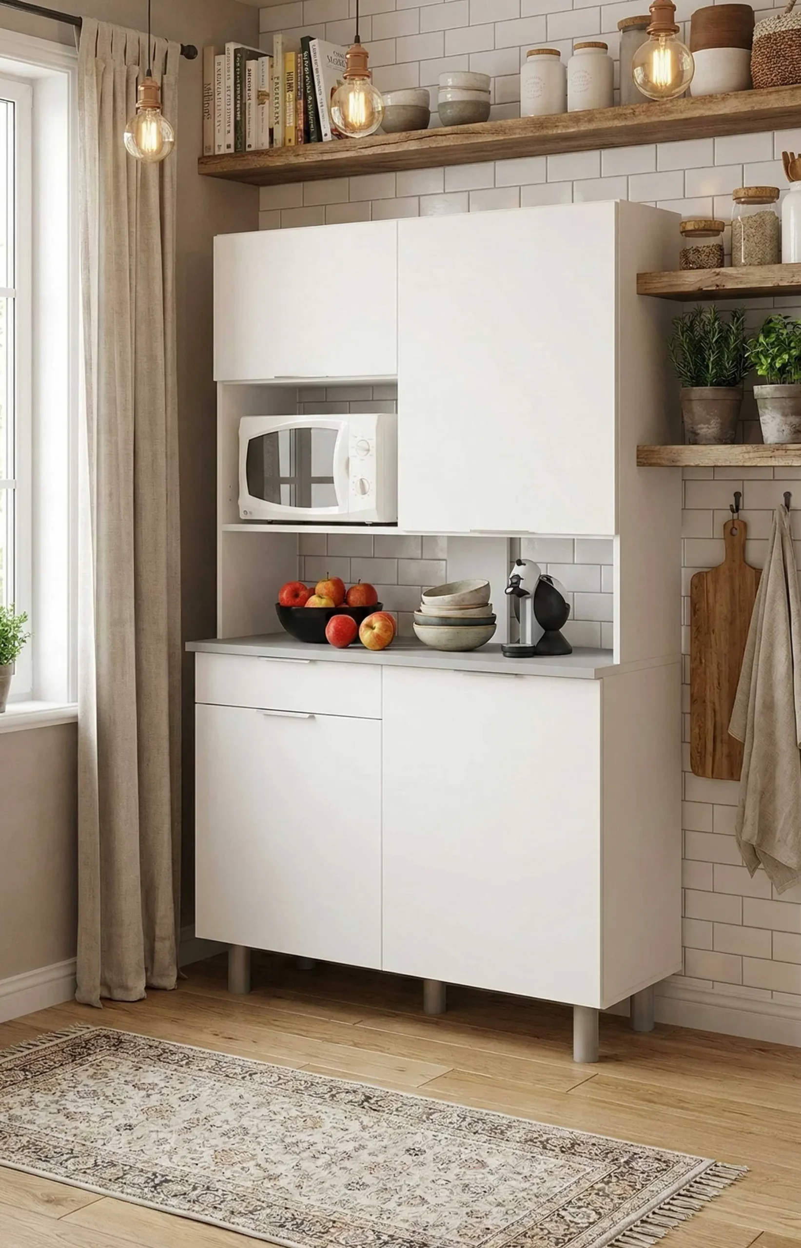 Buffetschrank Urbain - weiß