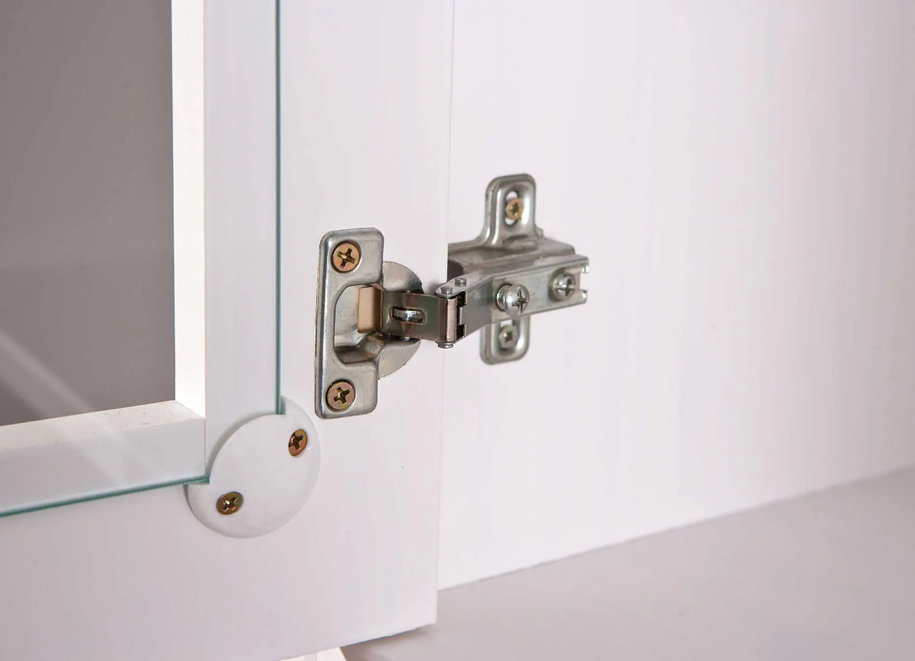 Buffetschrank Westerland breit - weiß/braun