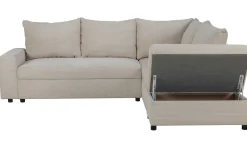 PGS Castel Ecksofa rechts - mit Stauraum - er Rippensamt