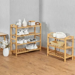 Celie Seitenständer - 53x25x50cm - Bambusholz