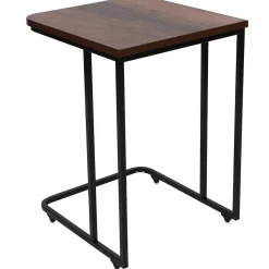 Emob Ce Metal Zigon Satztisch (3-teilig) | METALLRAHMEN | Walnuss, Schwarz