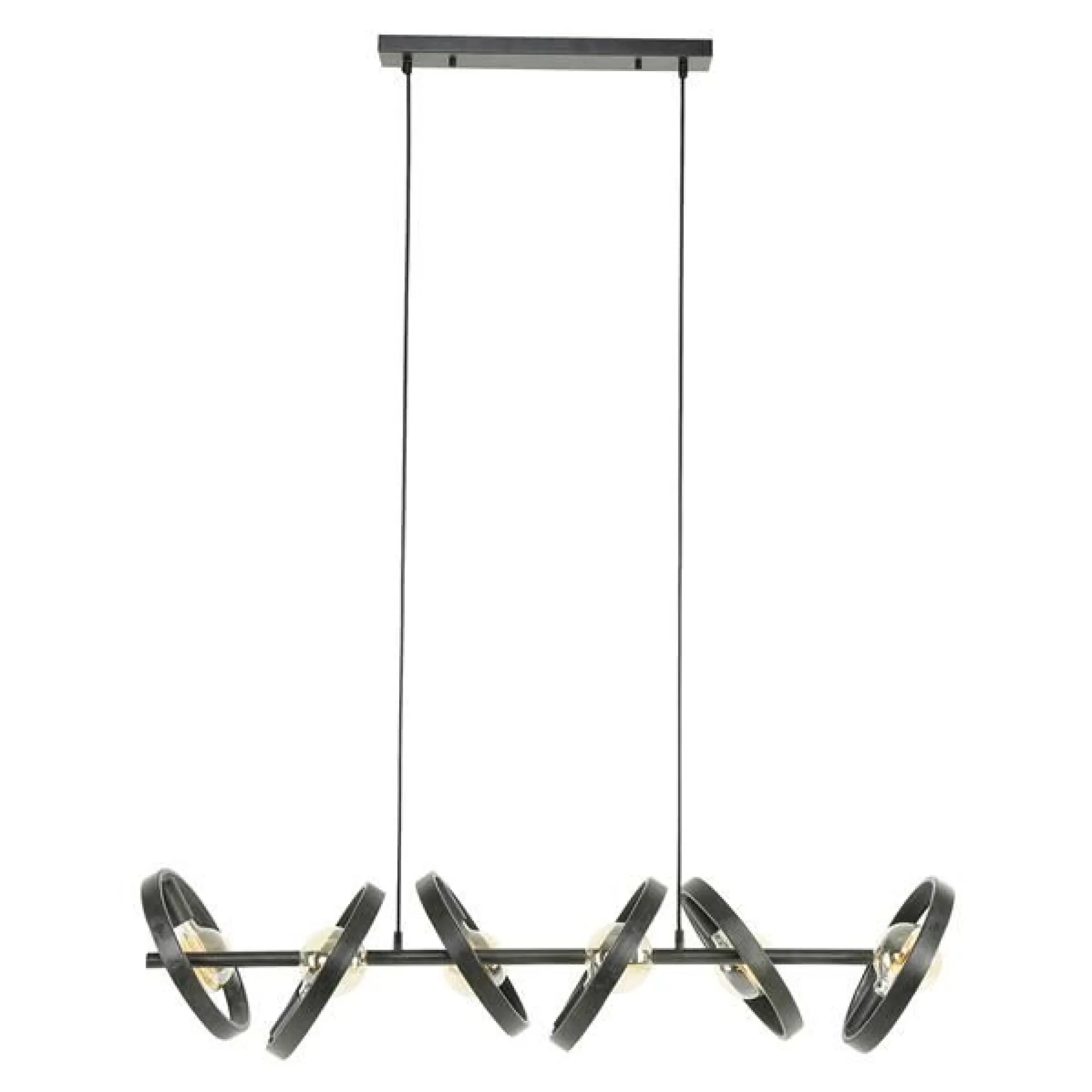 Emob CharlesHängeleuchte für 3 Lichtquellen -Charcoal