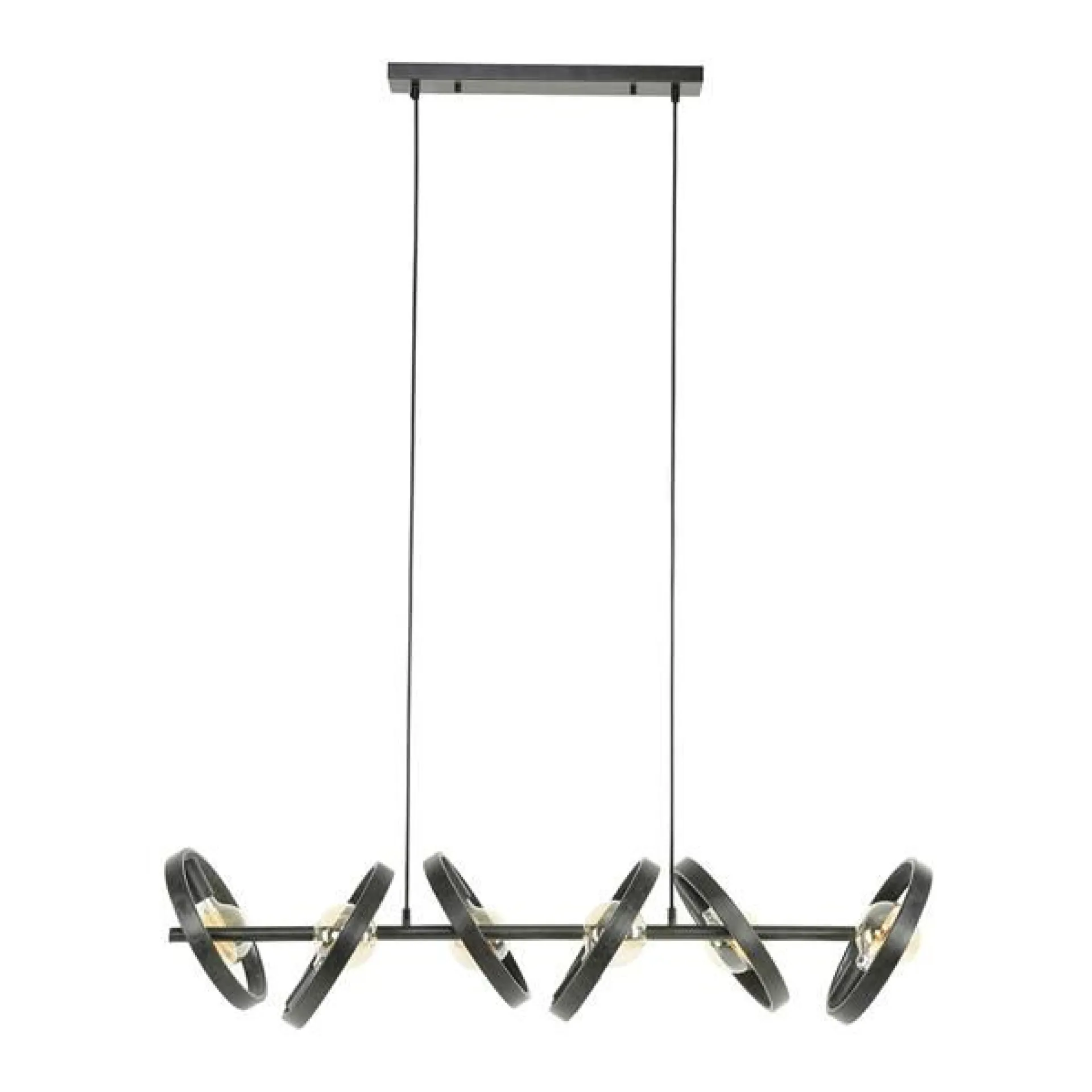 Emob CharlesHängeleuchte für 3 Lichtquellen -Charcoal