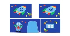 Charlotte Halbhochbett weiß - astro