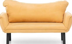 Emob Chatto 2-Sitzer-Schlafsofa | Metallrahmen | Senf