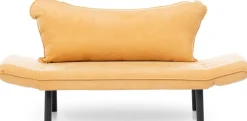 Emob Chatto 2-Sitzer-Schlafsofa | Metallrahmen | Senf