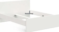 Clyde Doppelbett - 160x200cm - weiß