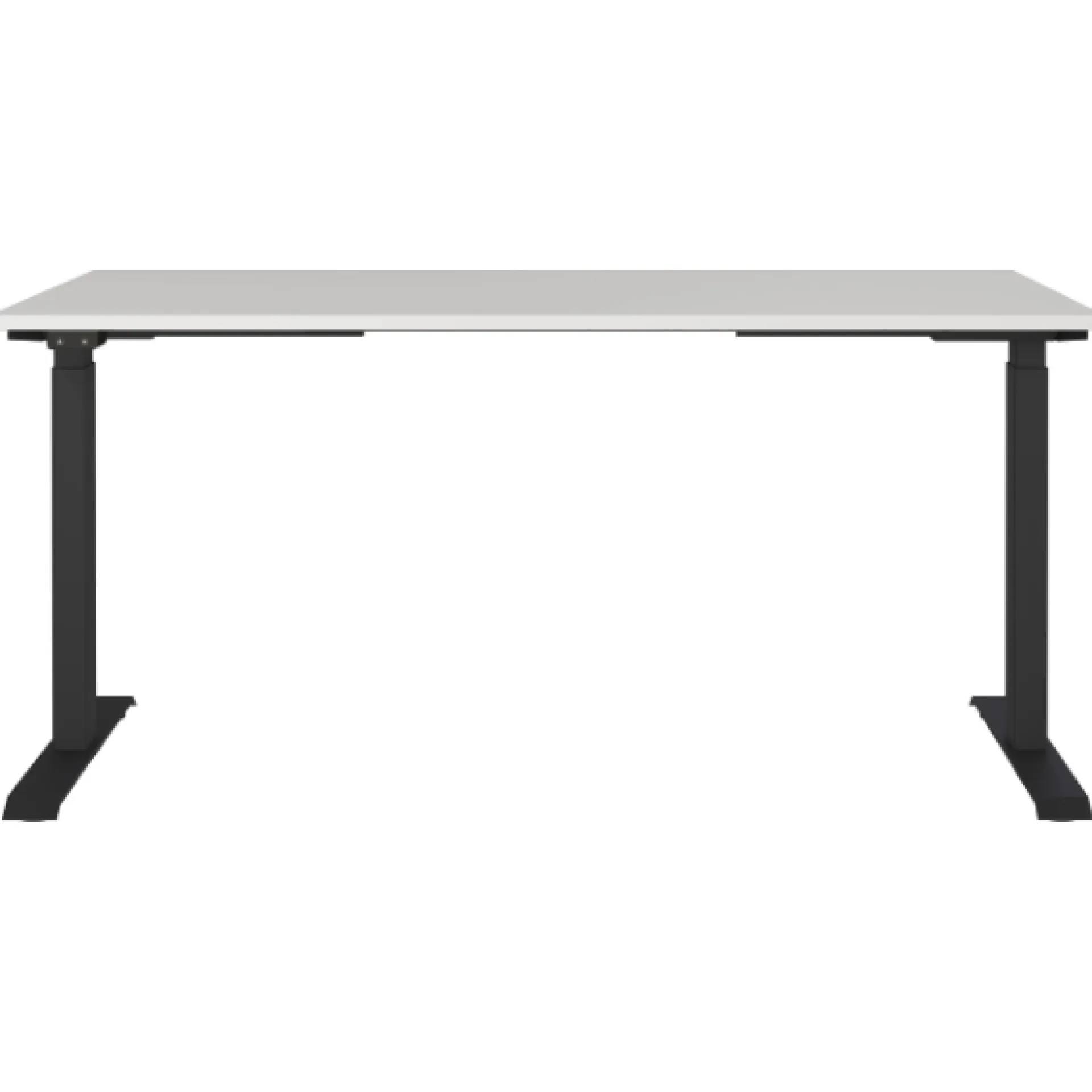 Germania Cornel Elektrisch verstellbarer Schreibtisch - 160x80x72cm - hellgrau/schwarz