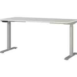Germania Cornel Elektrisch verstellbarer Schreibtisch - 160x80x72cm - hellgrau