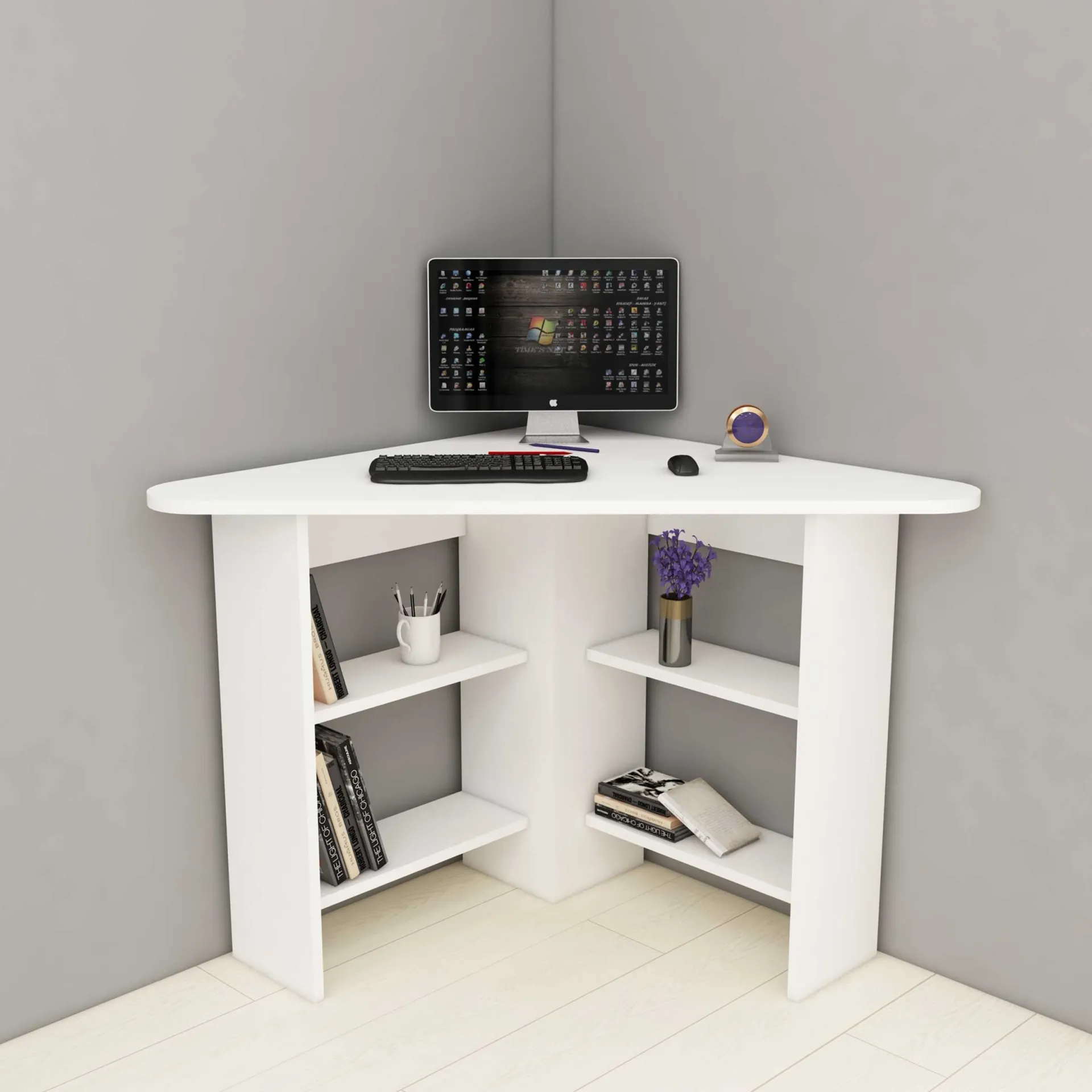 Kinder Emob Corner Schreibtisch | 100 % MELAMIN |