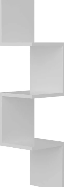 Corner Wandregal | 100 % MELAMIN | Weiß