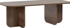 Emob Couchtisch Akira - 100% MELAMINE - Walnuss - 41 x 60 x 120 cm