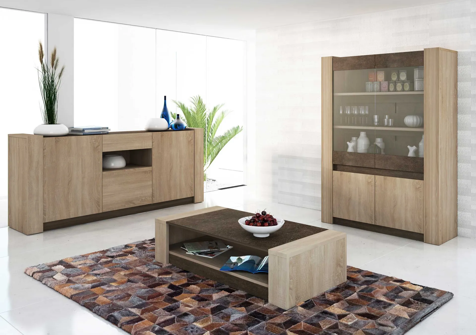 Trasman Couchtisch Ares 108x65 Melamin -