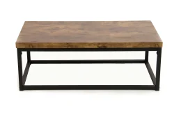 Poldimar Couchtisch Arras 100cm - Sonoma Eiche/Dunkelholz