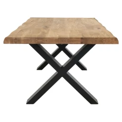 House Nordic Couchtisch aus Eiche Natur mit gewellter Kante