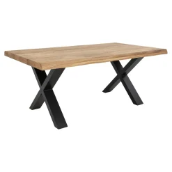 House Nordic Couchtisch aus Eiche Natur mit gewellter Kante