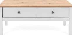 Finori Couchtisch Berge 100x55 mit 2 Schubladen - /Eiche