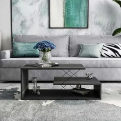 Emob Couchtisch Cayenne - 100% MELAMINE - - 100 x 40 x 50 cm