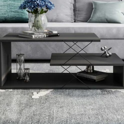 Emob Couchtisch Cayenne - 100% MELAMINE - - 100 x 40 x 50 cm