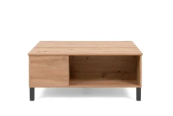 Finori Couchtisch Comas 103x67 mit 1 Tür - Eiche