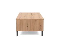 Finori Couchtisch Comas 103x67 mit 1 Tür - Eiche