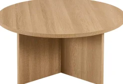 Rousseau Couchtisch Drasir - Ø90x42cm - Eiche Dekor