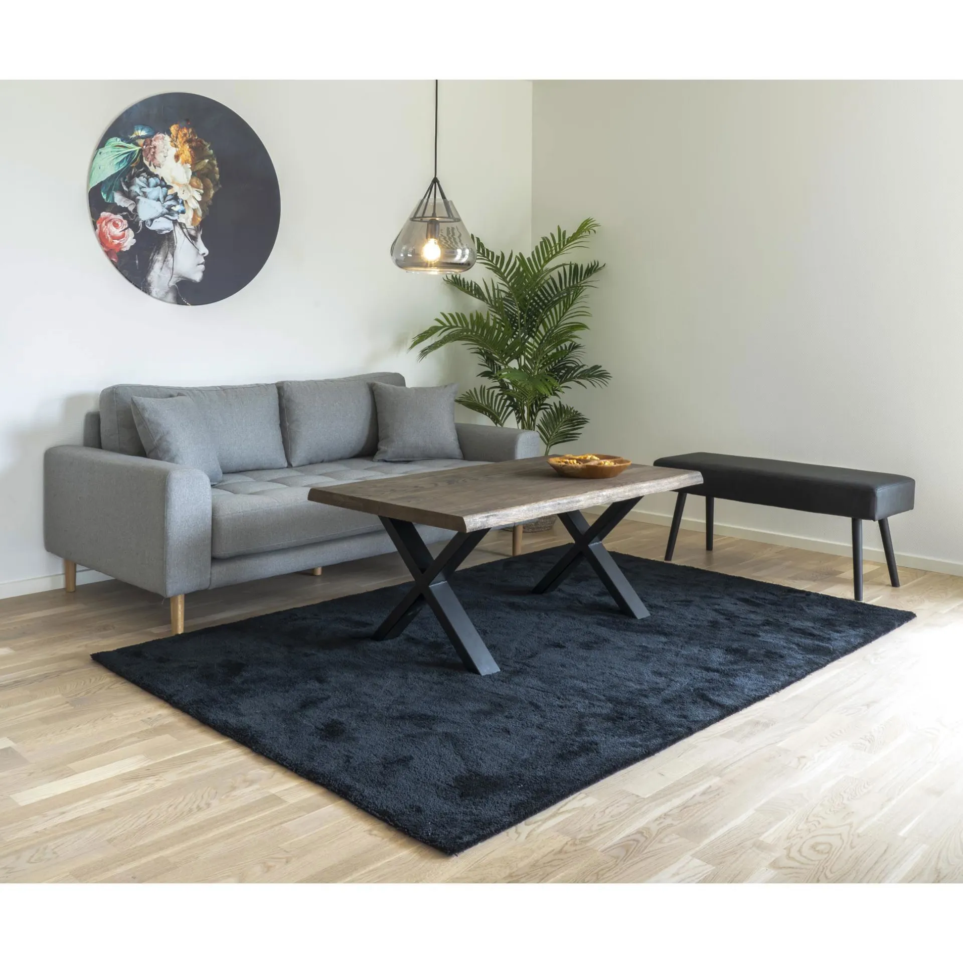 House Nordic Couchtisch Eiche Natur - 70x120xh50 cm