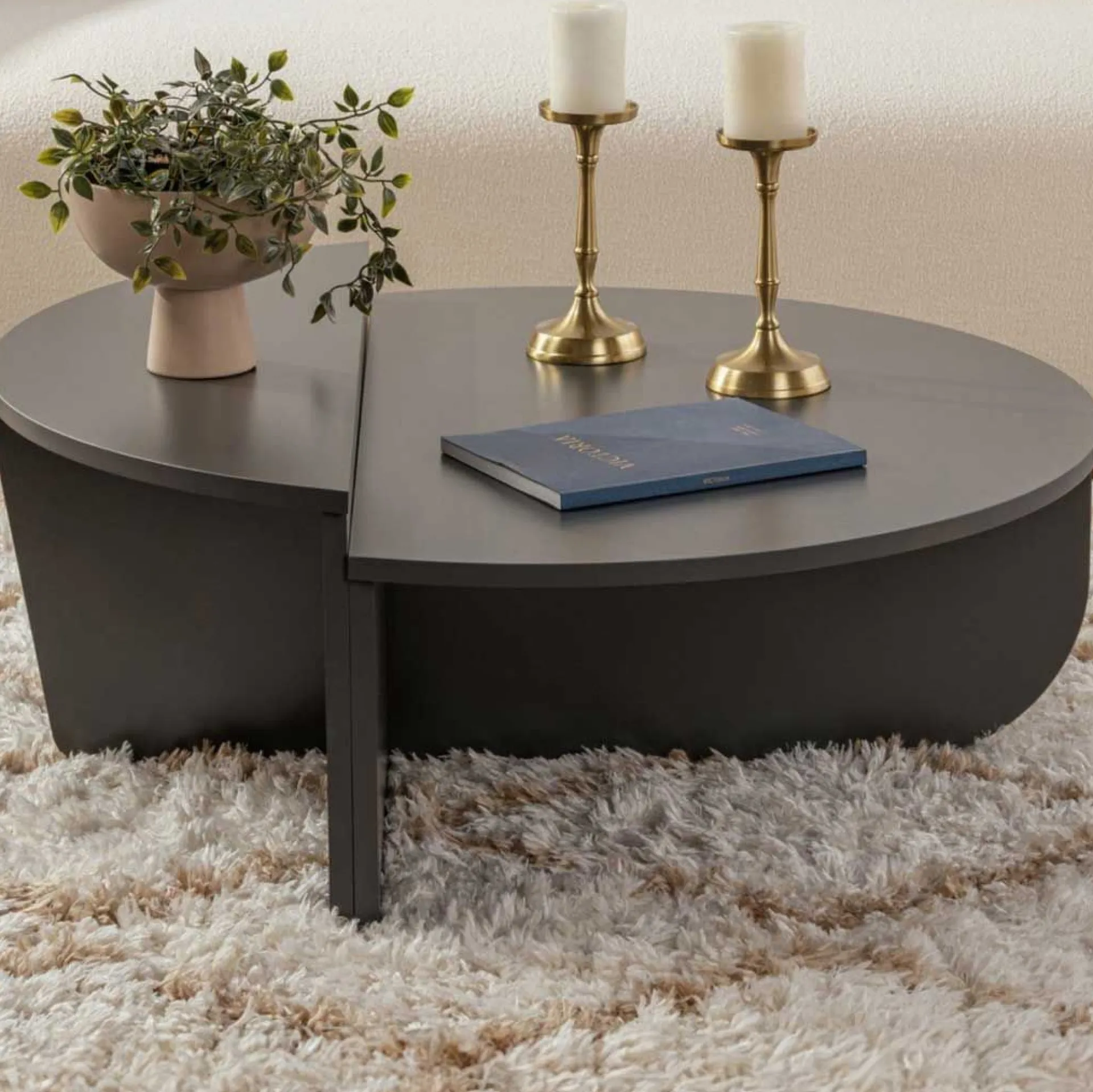 Emob Couchtische Orion - 60x90x30cm - 2er Set -