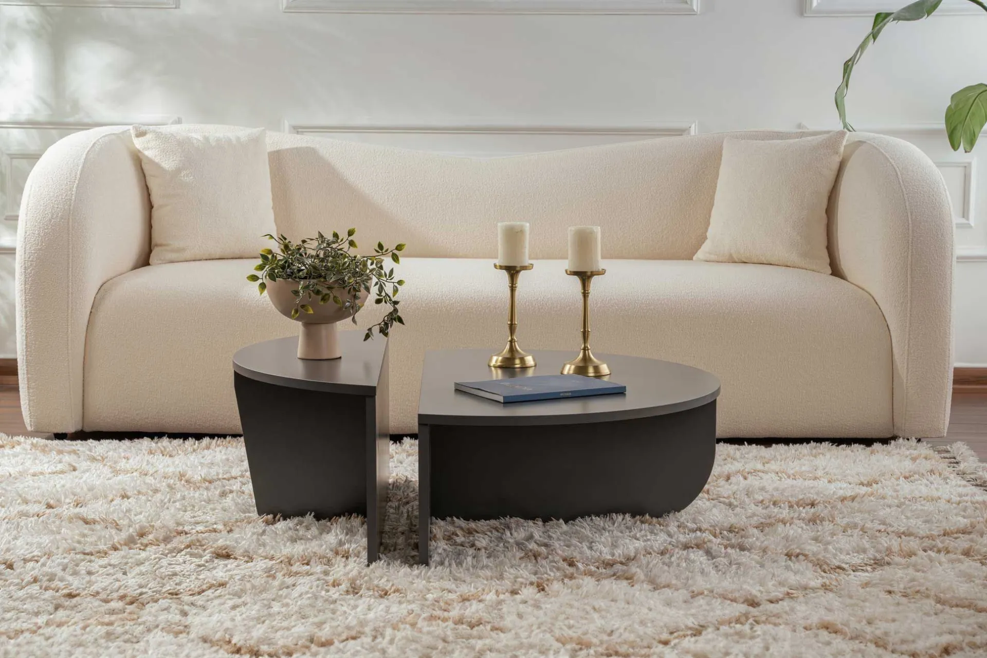 Emob Couchtische Orion - 60x90x30cm - 2er Set -