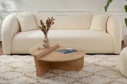 Emob Couchtische Orion - 60x90x30cm - 2er Set - Eiche Dekor
