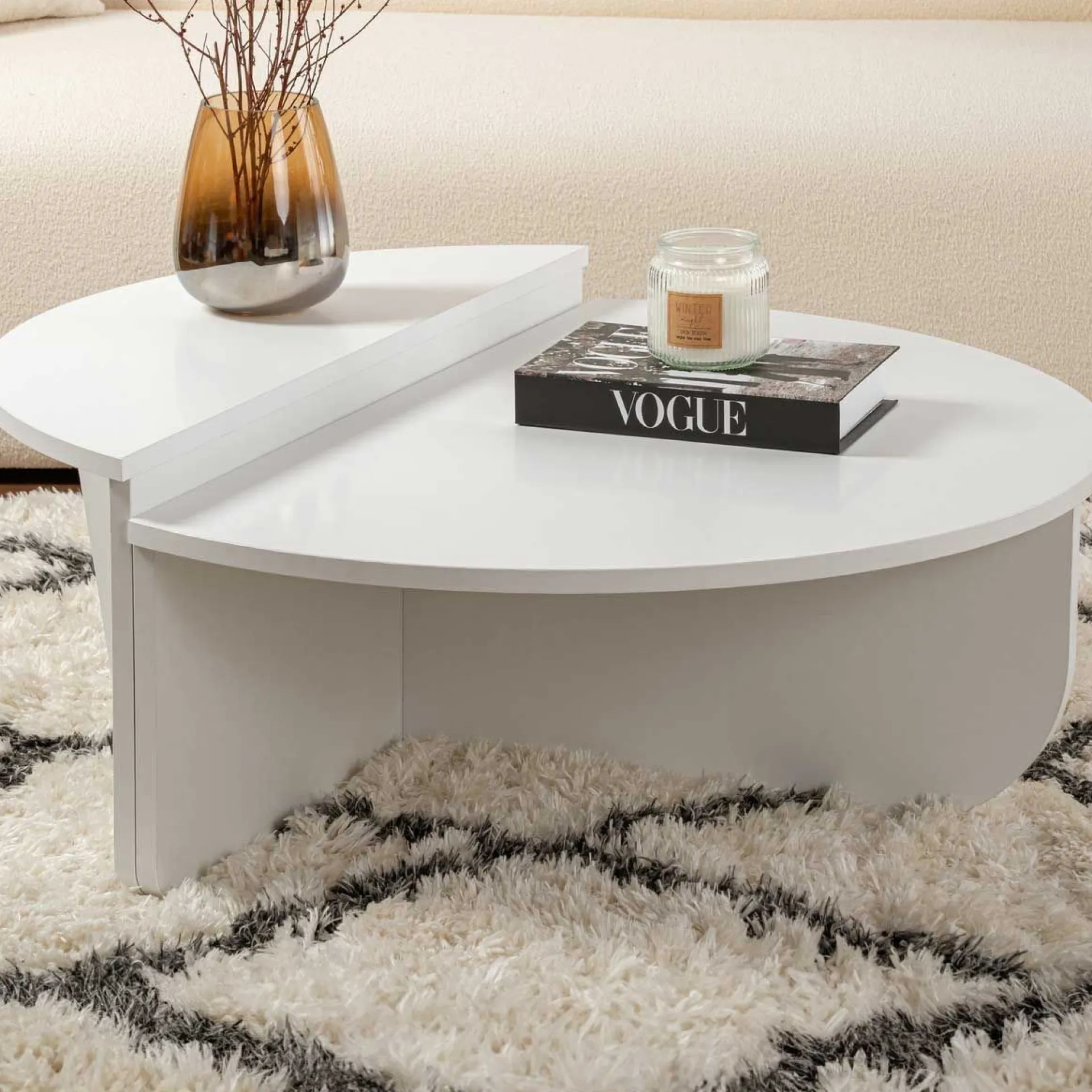 Emob Couchtische Orion - 60x90x30cm - Satz von 2 -