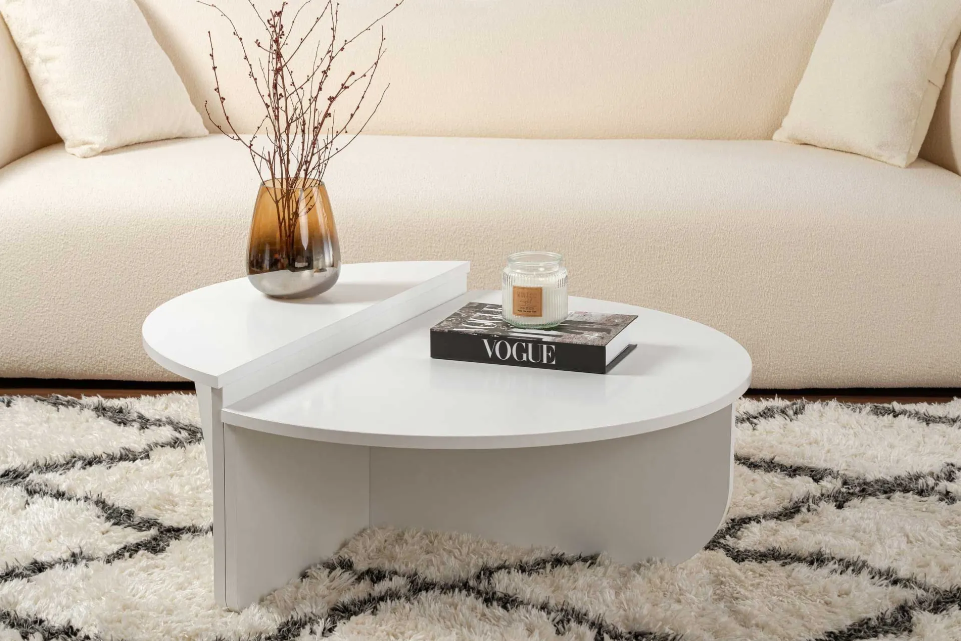 Emob Couchtische Orion - 60x90x30cm - Satz von 2 -