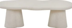 Rousseau Couchtisch Faro - 130x70x40cm - Zementfarbe -