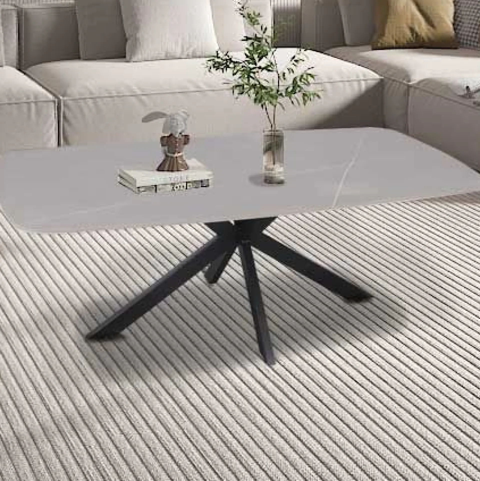 Rousseau Couchtisch Helios | 130 x 70 x 45 cm |