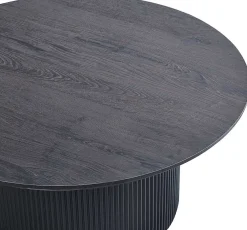 Rousseau Couchtisch Lagos | Ø80 x 38 cm | Dunkel