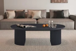 Rousseau Couchtisch Lagos | 120 x 70 x 38 cm | Dunkel