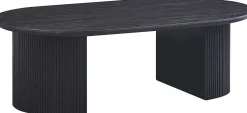 Rousseau Couchtisch Lagos | 120 x 70 x 38 cm | Dunkel
