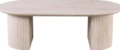 Rousseau Couchtisch Lagos - 120x70x38cm - Travertin