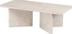 Rousseau Couchtisch Litar - 125x65x42cm - Travertin