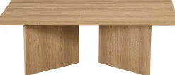 Rousseau Couchtisch Litar - 125x65x42cm - Eiche Dekor